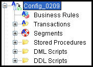 Configuration package with folder structure