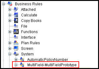 multifields global rule