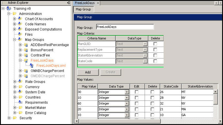 MapGroups Example