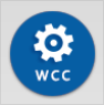 This figure shows the Web Configuration Console (WCC) icon.