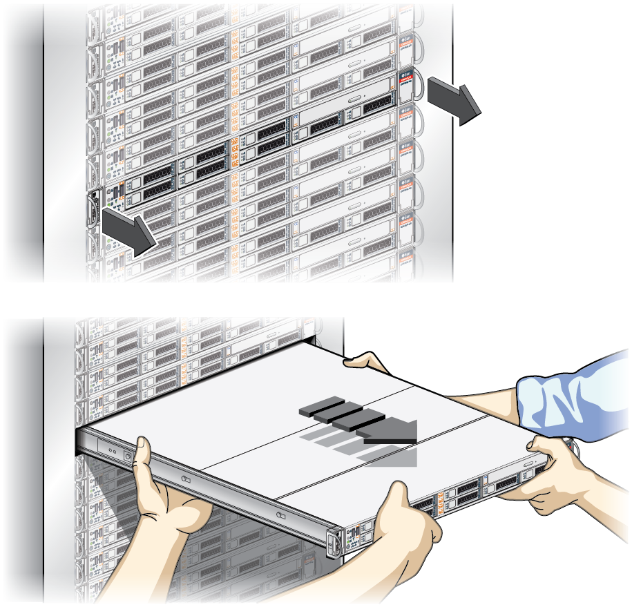 Imagen en la que se muestra cómo extraer un nodo. image:Imagen en la que se muestra cómo extraer un nodo.