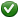 Green circle with checkmark