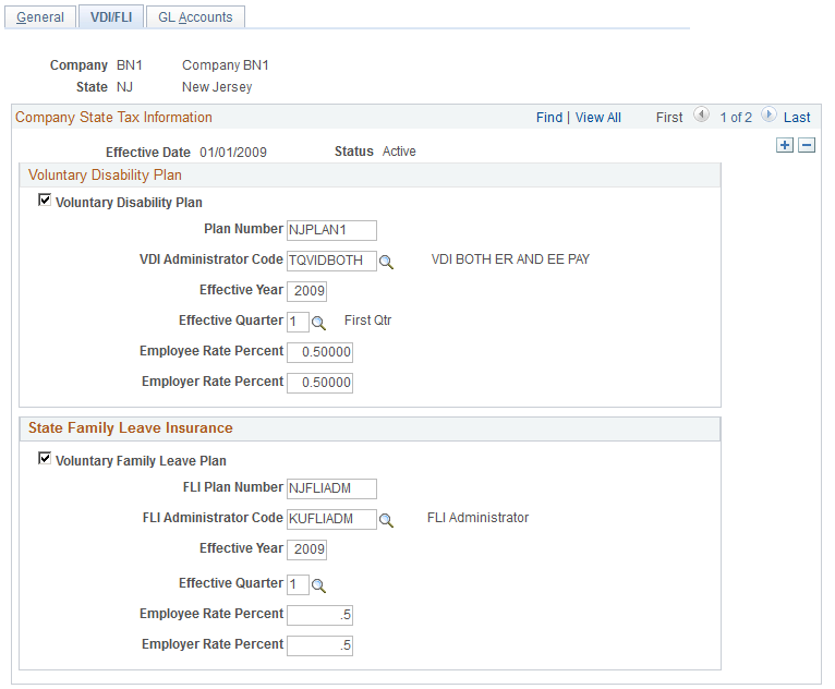 Company State Tax Table - VDI/FLI ページ