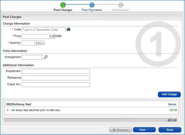 Generate Credit bill - post charges - cropped