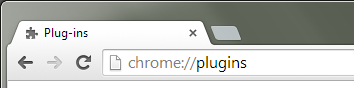 Chrome plugins