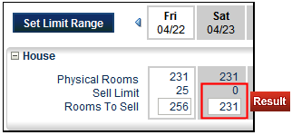 FAQ - Delete Overbooking Level RTS Result