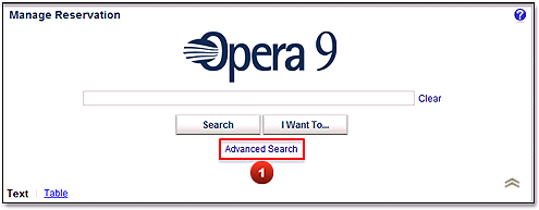 Step 1: Select the Advanced Search link