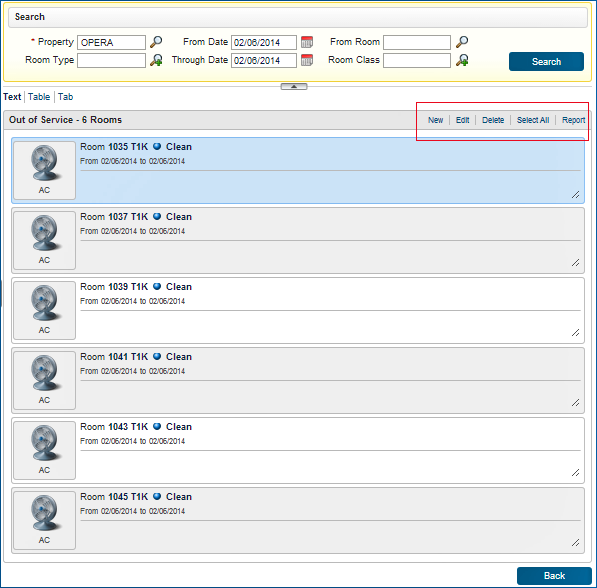 FAQ - How can I make changes to Out of Service and Out of Order rooms?