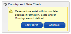 Country-State Notification