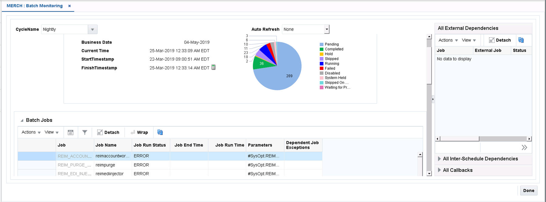 Batch Monitoring