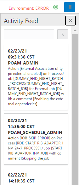 Activity Feed