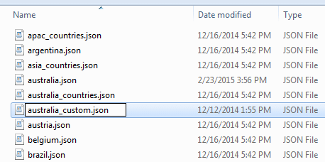 Create custom geoJSON file