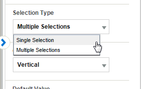 Choosing Selection Type