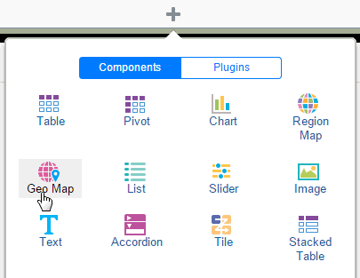 Insert Geo Map