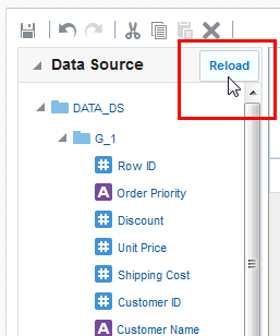 Reload Excel