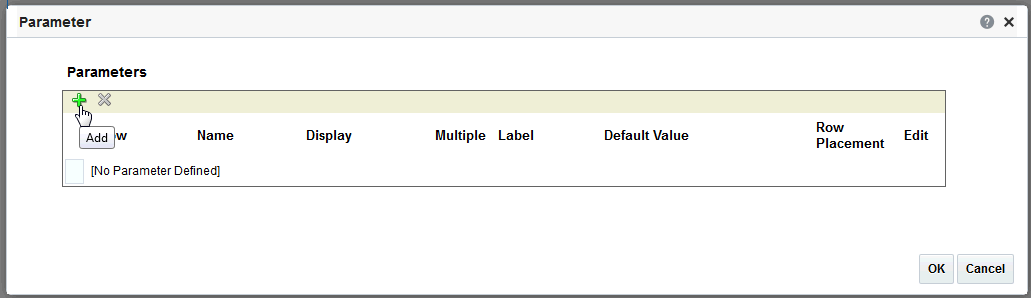 Adding a parameter