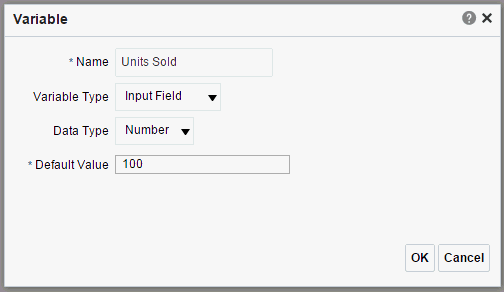 Input Field Variable