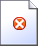 Error condition thumbnail icon