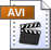Visual media file thumbnail icon