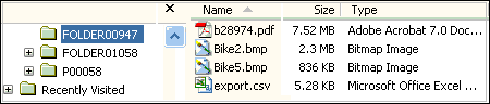 Folder displaying the additional file.