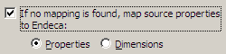 When no mapping is found.