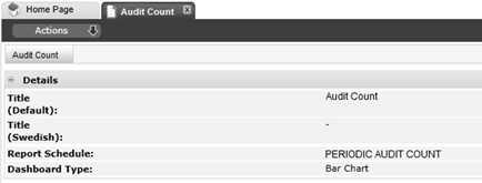 KPI Dashboard Page