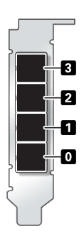 image:Illustration présentant les numéros de port des HBA SAS-2