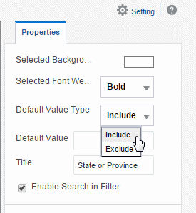 Choosing the default value type