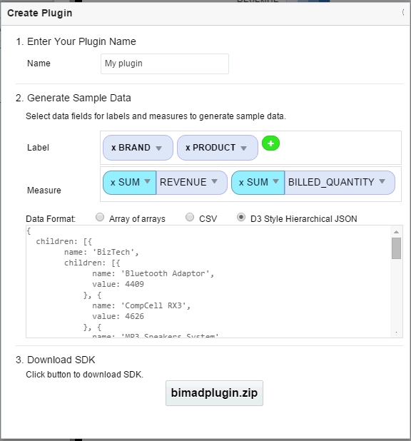 Download SDK dialog