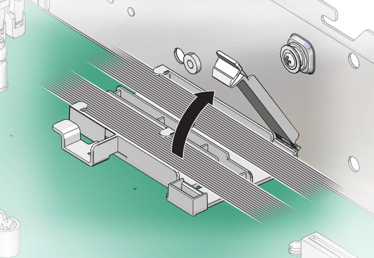 image:The illustration shows the cable pass through.