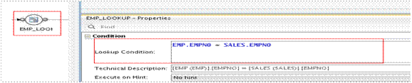 ODI lookup condition example