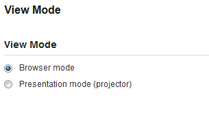 「図2-2 表示モードのプリファレンス」の説明が続きます