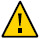 This figure shows a yellow triangle containing an exclamation point.