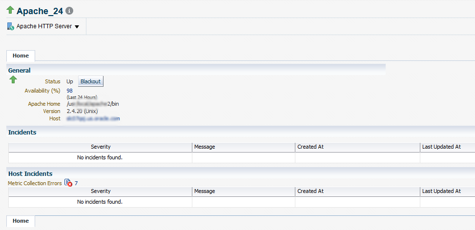 Monitoring Apache HTTP Server