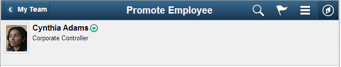 Back button in banner