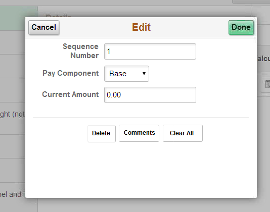 Centered secondary buttons