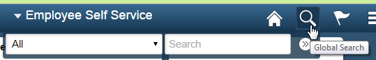 accessing global search from banner