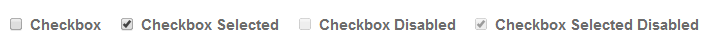 check box labels to right