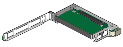 图中显示了 PCIe 单载体。 image:图中显示了 PCIe 单载体。