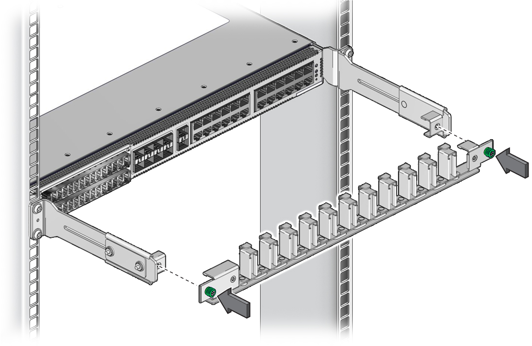 image:この図は、CMB をスイッチに取り付けているところを示しています。