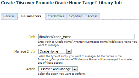 単一のOracleホームの検出