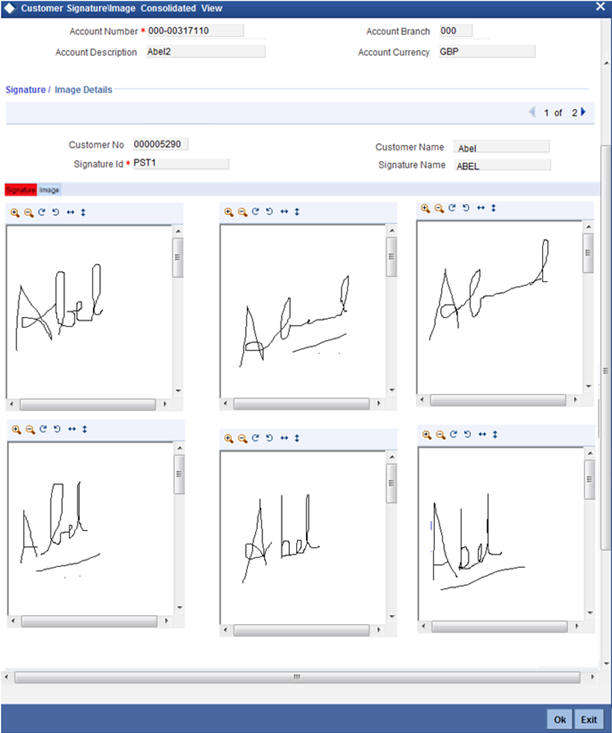 How do banks verify a signature?