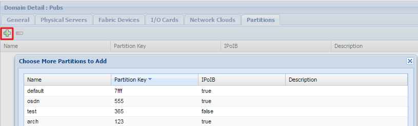 image:“Choose more partitions to add“（选择更多分区进行添加）对话框