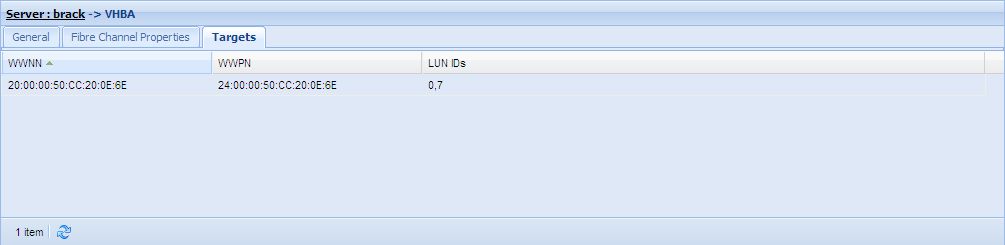 image:物理服务器详细信息框架－“Targets“（目标）选项卡