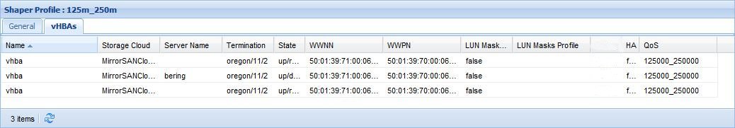 image:SAN QoS 详细信息框架－“vHBA“ 选项卡