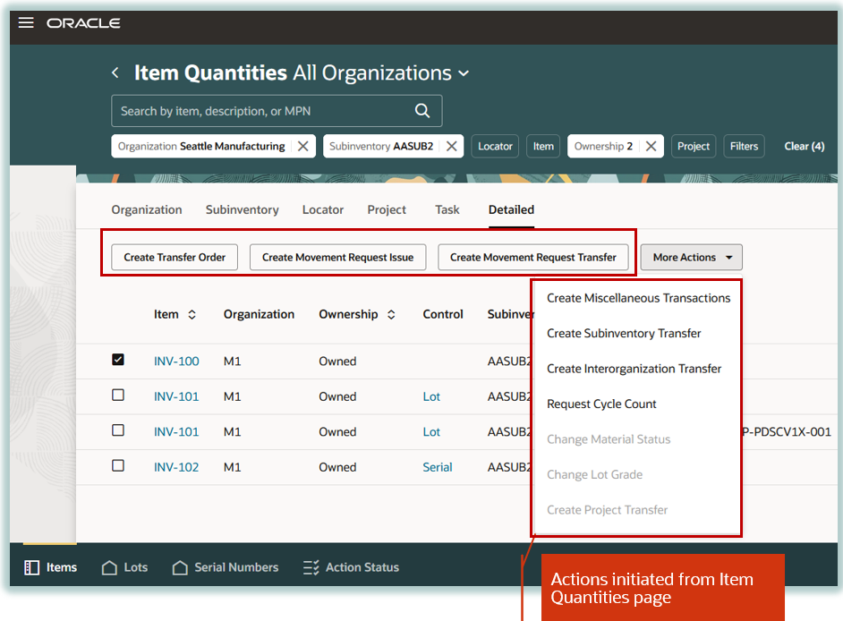 「品目数量」の処理