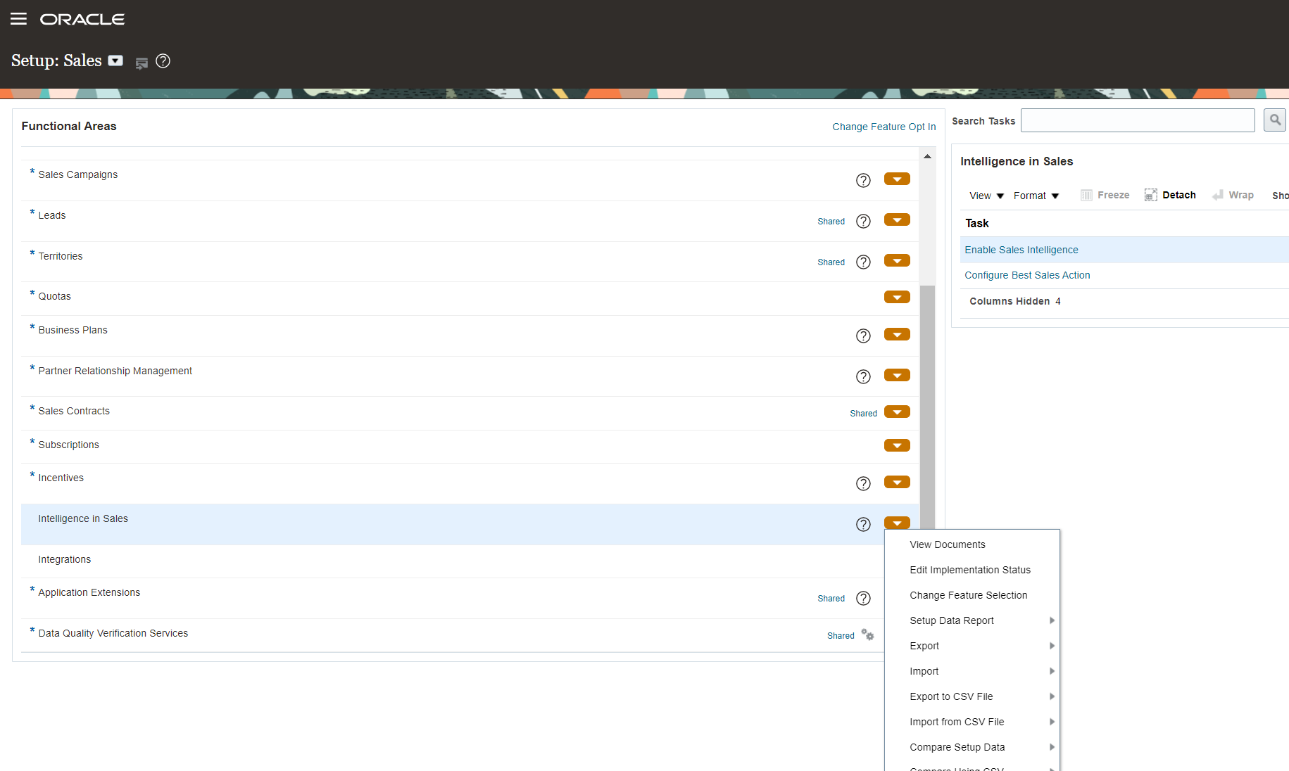 「営業におけるインテリジェンス」機能領域