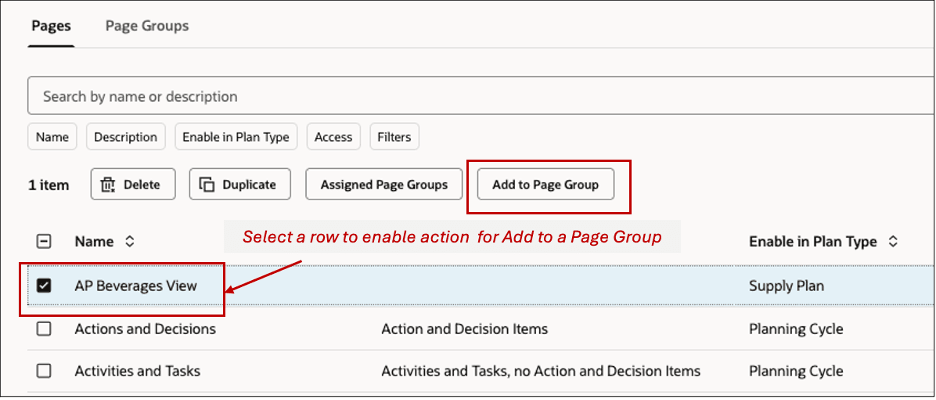 ページ・グループへのページの追加