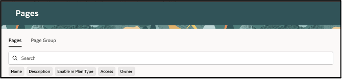 検索の有効化または無効化