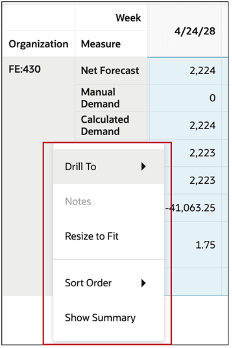 行ヘッダーに対する処理